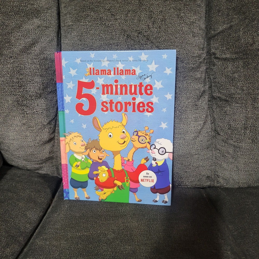 Llama Llama 5-Minute Stories Children's Book - Blue Cover